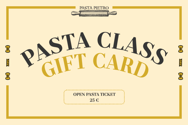 PASTAPIETRO - Watery mouth gift card